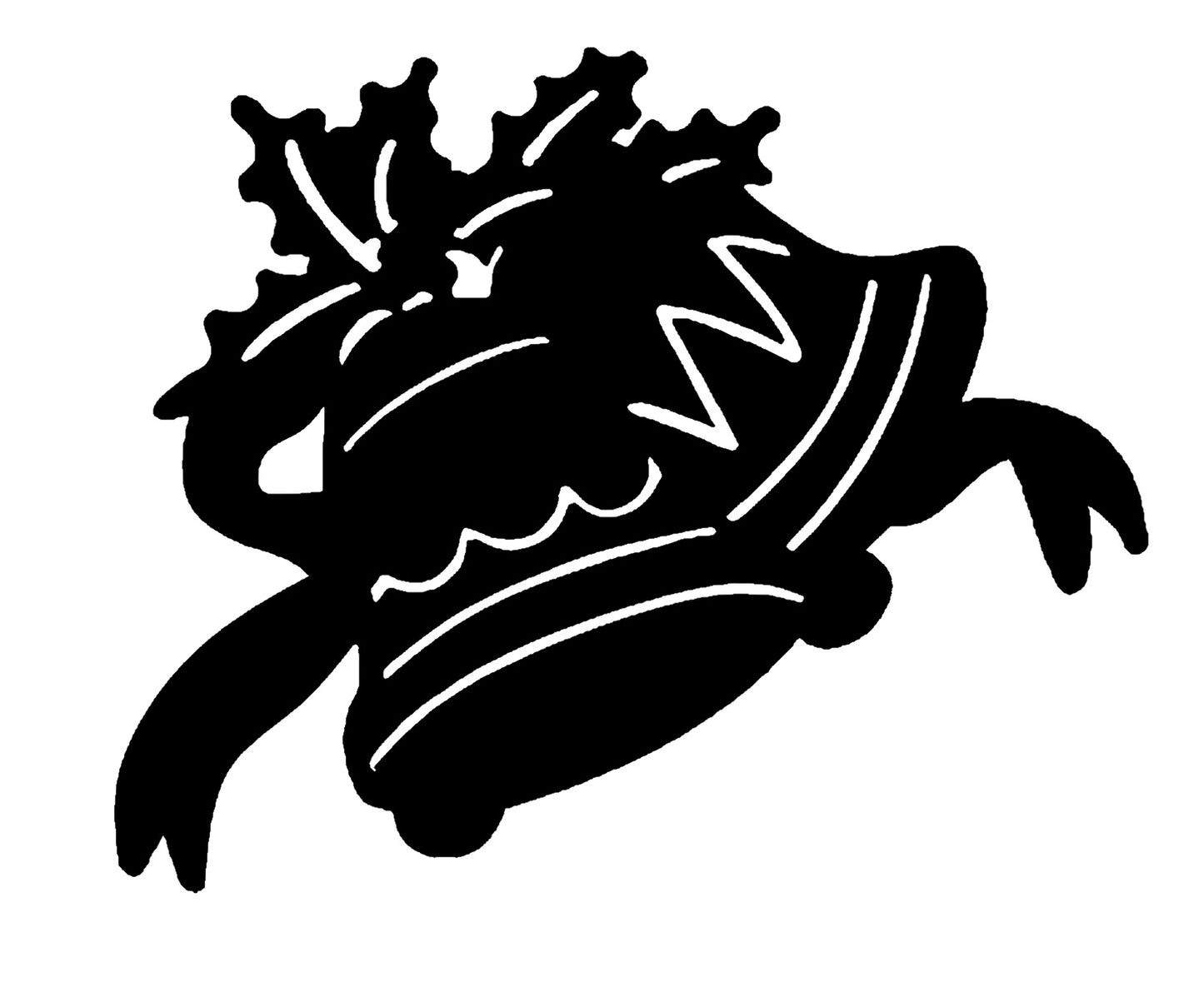 Raamsticker kerstbellen