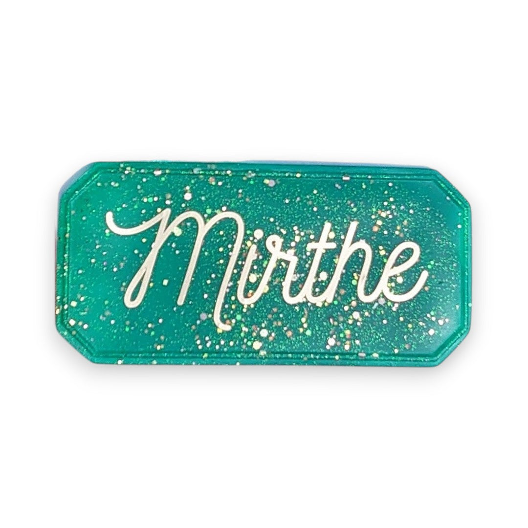 Glitter & glamour naambordjes