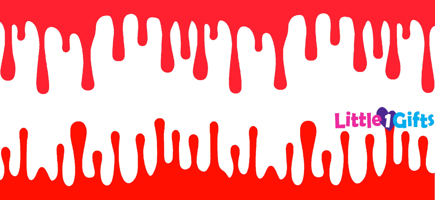 Raamsticker Halloween Druipend bloed