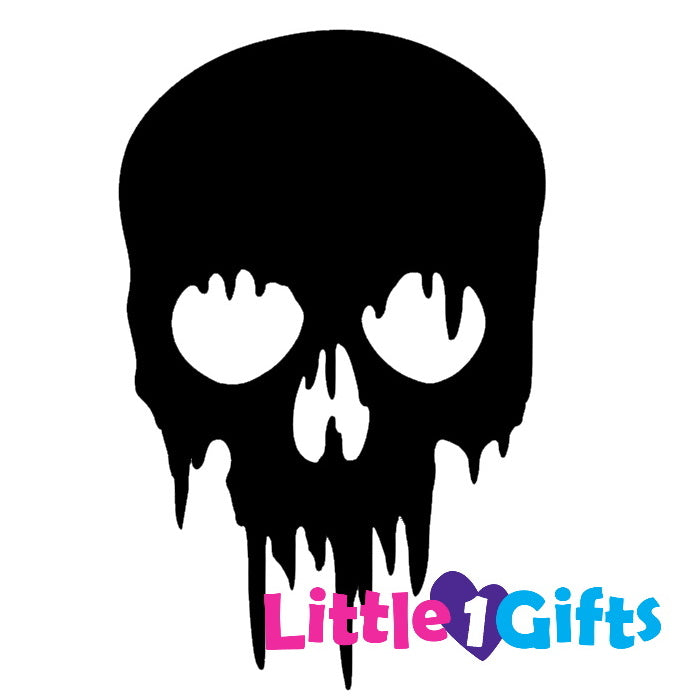 Raamsticker Halloween Skull