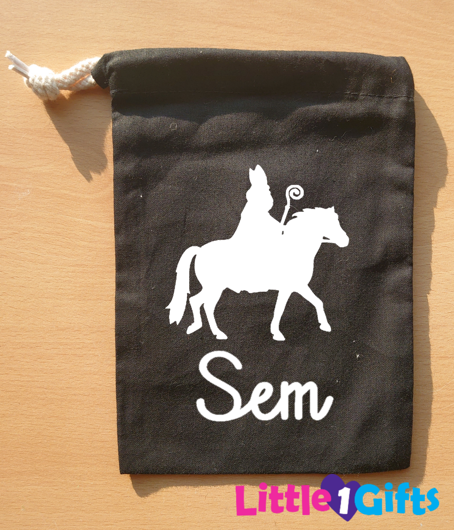 Strooigoed zakje Sinterklaas met paard