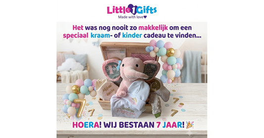 7 jaar Little1Gifts: een feestje waard! 🎉