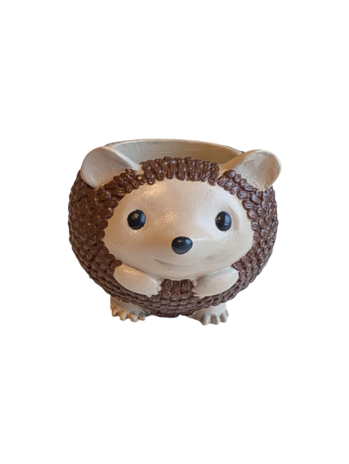 Handgemaakte Egel Bloempot - Schattige vetplanthouder - 8x8x9 cm - Cadeau Kinderkamer & Bureau Decoratie