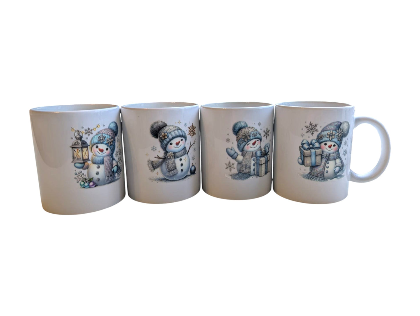 Vrolijke Sneeuwpop Mokken Collectie - Personaliseer met Naam