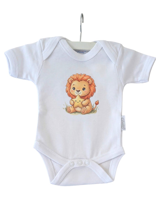 Schattig Leeuw Rompertje met Ster – The Little 1's | Little1gifts