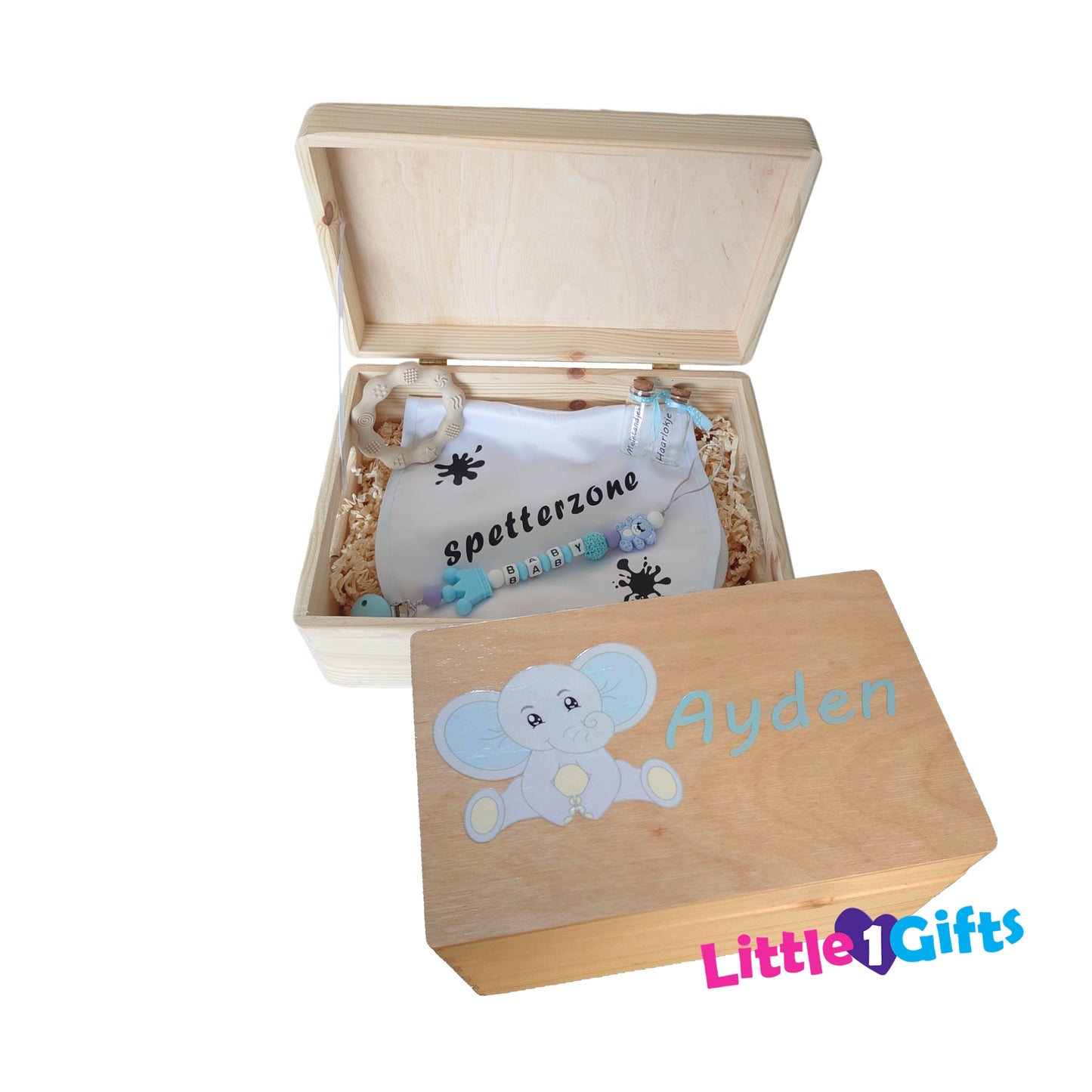 Gift set memory box olifant