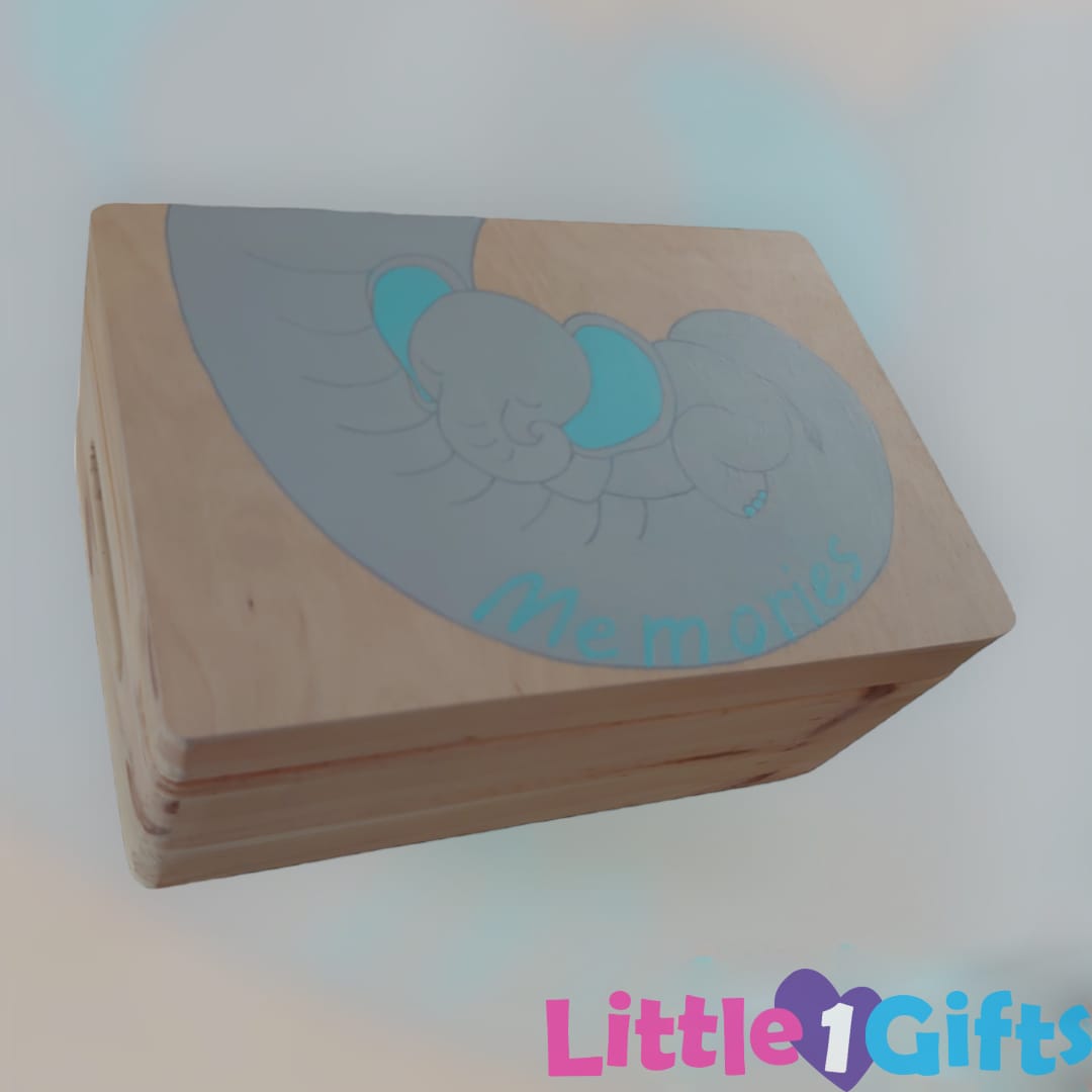 Gift set memory box olifant