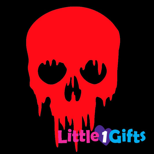 Raamsticker Halloween Skull