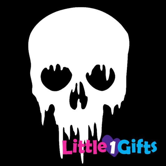 Raamsticker Halloween Skull