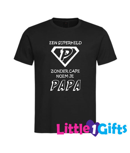 T shirt: superheld papa